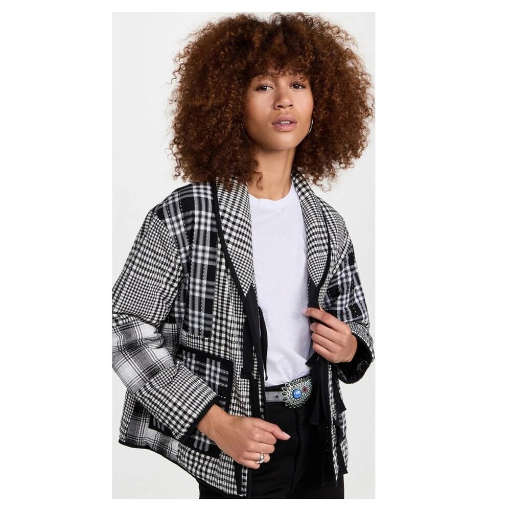 NEW THE GREAT. The Reversible Quilted Jacket Size 3/Large